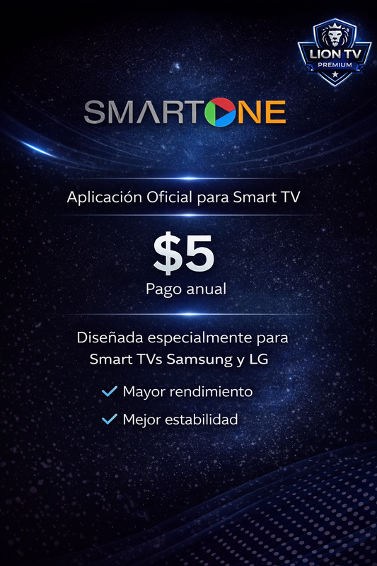 Smart One Iptv | Anual
